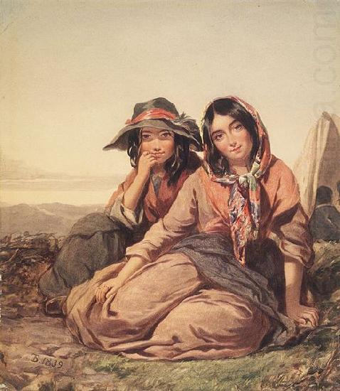 Thomas Sully Gypsy Maidens china oil painting image